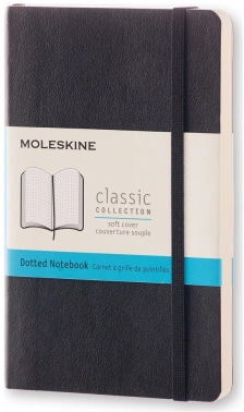 Блокнот Moleskine CLASSIC SOFT QP614 Pocket 90x140мм 192стр. пунктир мягкая обложка черный