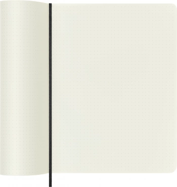 Блокнот Moleskine CLASSIC SOFT QP624 XLarge 190х250мм 192стр. пунктир мягкая обложка черный