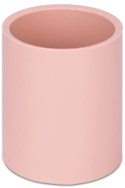 Стакан для канцелярских принадлежностей Deli ENS023 PINK Nusign круглая 83x95мм пластик розовый