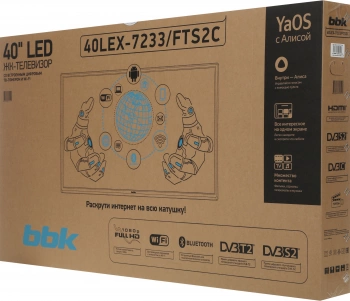 Телевизор LED BBK 40