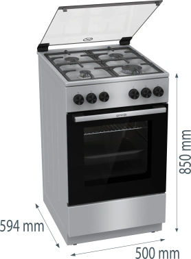 Плита Газовая Gorenje  GG5A10XFFM