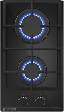 Газовая варочная поверхность Meferi Glass Light MGH302