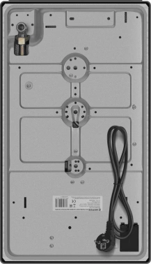 Газовая варочная поверхность Meferi Glass Light MGH302