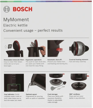 Чайник электрический Bosch TWK1M123