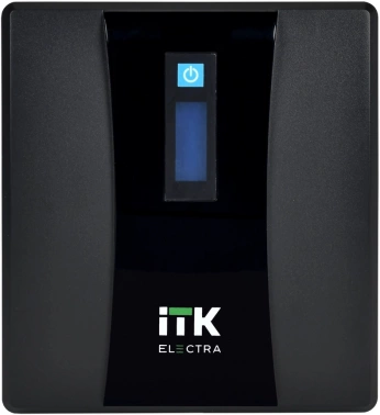 Источник бесперебойного питания ITK Electra 720Вт 1200ВА черный