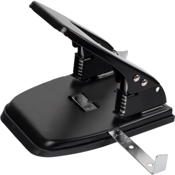 Дырокол Silwerhof макс.:30лист. металл черный отв.:2