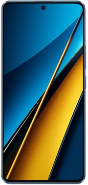 Смартфон Xiaomi Poco X6 5G 512Gb 12Gb синий моноблок 3G 4G 2Sim 6.67