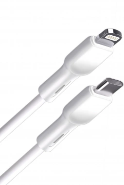 Кабель BoraSCO 52392 USB Type-C (m)-Lightning (m) 2м белый коробка