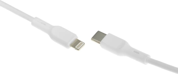 Кабель BoraSCO 52392 USB Type-C (m)-Lightning (m) 2м белый коробка