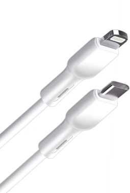 Кабель BoraSCO 52549 USB Type-C (m)-Lightning (m) 3м белый коробка