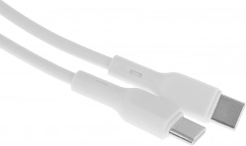 Кабель BoraSCO 52386 USB Type-C (m)-USB Type-C (m) 2м белый коробка