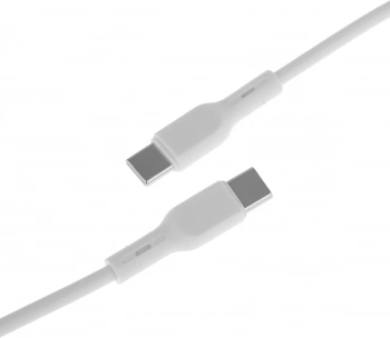 Кабель BoraSCO 52386 USB Type-C (m)-USB Type-C (m) 2м белый коробка