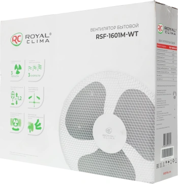 Вентилятор напольный Royal Clima RSF-1601M-WT