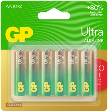 Батарея GP Ultra 15AUA21-2CRSBC12