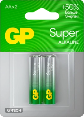 Батарея GP Super Alkaline 15AA21-2CRSBC2