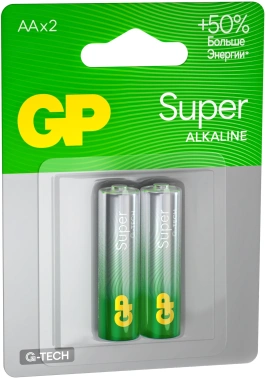 Батарея GP Super Alkaline 15AA21-2CRSBC2