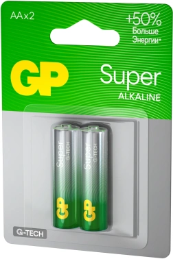 Батарея GP Super Alkaline 15AA21-2CRSBC2