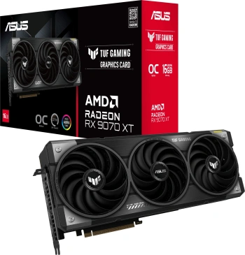 Видеокарта Asus PCI-E 5.0  TUF-RX9070XT-O16G-GAMING