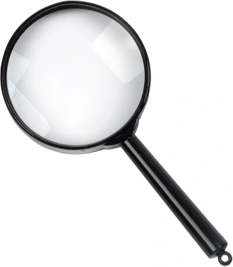 Лупа Silwerhof Daily d=60мм x6 черный коробка