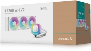 Система водяного охлаждения Deepcool LE360 WH V2