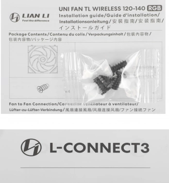 Вентилятор для корпуса Lian-Li  Uni Fan TL Wireless 120