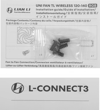 Вентилятор для корпуса Lian-Li  Uni Fan TL Wireless 120