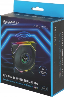 Вентилятор для корпуса Lian-Li  Uni Fan TL Wireless LCD 120
