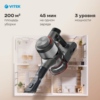 Пылесос Vitek VT-CLSAQUA_RAPID