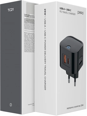 Сетевое зар./устр. Pero  ТС21B