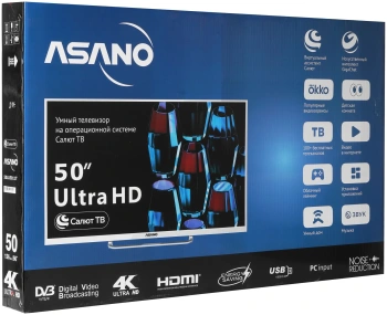 Телевизор LED Asano 50