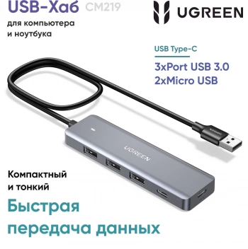 Порт-репликатор Ugreen CM219