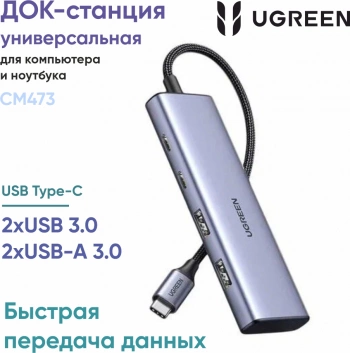 Порт-репликатор Ugreen CM473