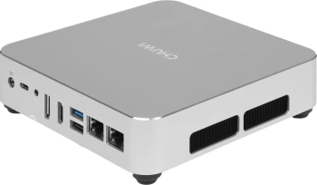 ПК Мини Chuwi AuBox Core i9 13900HK (2.6) 16Gb SSD512Gb Iris Xe Windows 11 Pro 2x2.5GbitEth WiFi BT 120W серебристый/черный