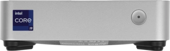 ПК Мини Chuwi AuBox Core i9 13900HK (2.6) 16Gb SSD512Gb Iris Xe Windows 11 Pro 2x2.5GbitEth WiFi BT 120W серебристый/черный
