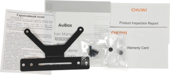 ПК Мини Chuwi AuBox Core i9 13900HK (2.6) 16Gb SSD512Gb Iris Xe Windows 11 Pro 2x2.5GbitEth WiFi BT 120W серебристый/черный