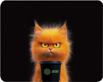 Коврик для мыши Cactus Red Cat