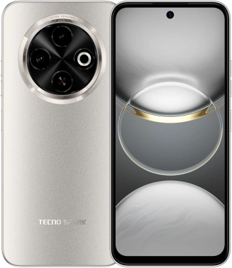 Смартфон Tecno Spark 30C 256Gb 8Gb золотой моноблок 3G 4G 2Sim 6.67