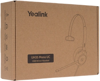 Гарнитура проводная Yealink UH35 Mono UC