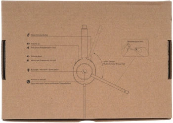 Гарнитура проводная Yealink UH35 Mono UC