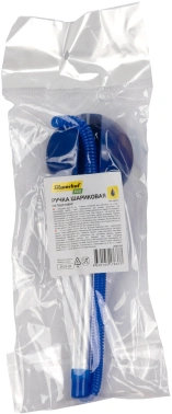 Ручка шариков. Silwerhof Eco синий d=0.7мм син. черн. индив. пак.ев. на подставке сменный стержень линия 0.5мм