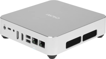 ПК Мини Chuwi AuBox Ryzen 7 8745HS (3.8) 32Gb SSD1Tb 780M Windows 11 Pro 2x2.5GbitEth WiFi BT 120W серебристый/черный