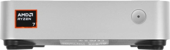 ПК Мини Chuwi AuBox Ryzen 7 8745HS (3.8) 32Gb SSD1Tb 780M Windows 11 Pro 2x2.5GbitEth WiFi BT 120W серебристый/черный