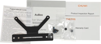 ПК Мини Chuwi AuBox Ryzen 7 8745HS (3.8) 32Gb SSD1Tb 780M Windows 11 Pro 2x2.5GbitEth WiFi BT 120W серебристый/черный