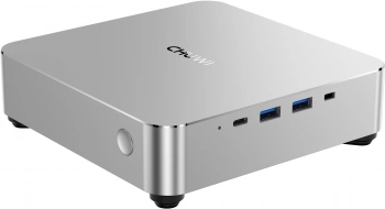 ПК Мини Chuwi AuBox Core i9 13900HK (2.6) 32Gb SSD1Tb Iris Xe Windows 11 Pro 2x2.5GbitEth WiFi BT 120W серебристый/черный