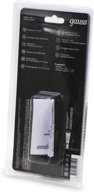 Фонарь авто. Gauss GFL803