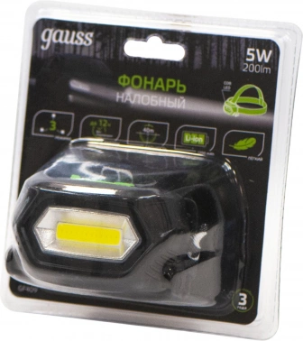 Фонарь налобный Gauss GFL409