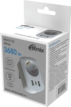 Сетевой фильтр Ritmix RM-012C