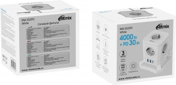 Сетевой фильтр Ritmix RM-352PD