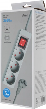 Сетевой фильтр Ritmix RM-530K