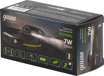Фонарь налобный Gauss GFL411